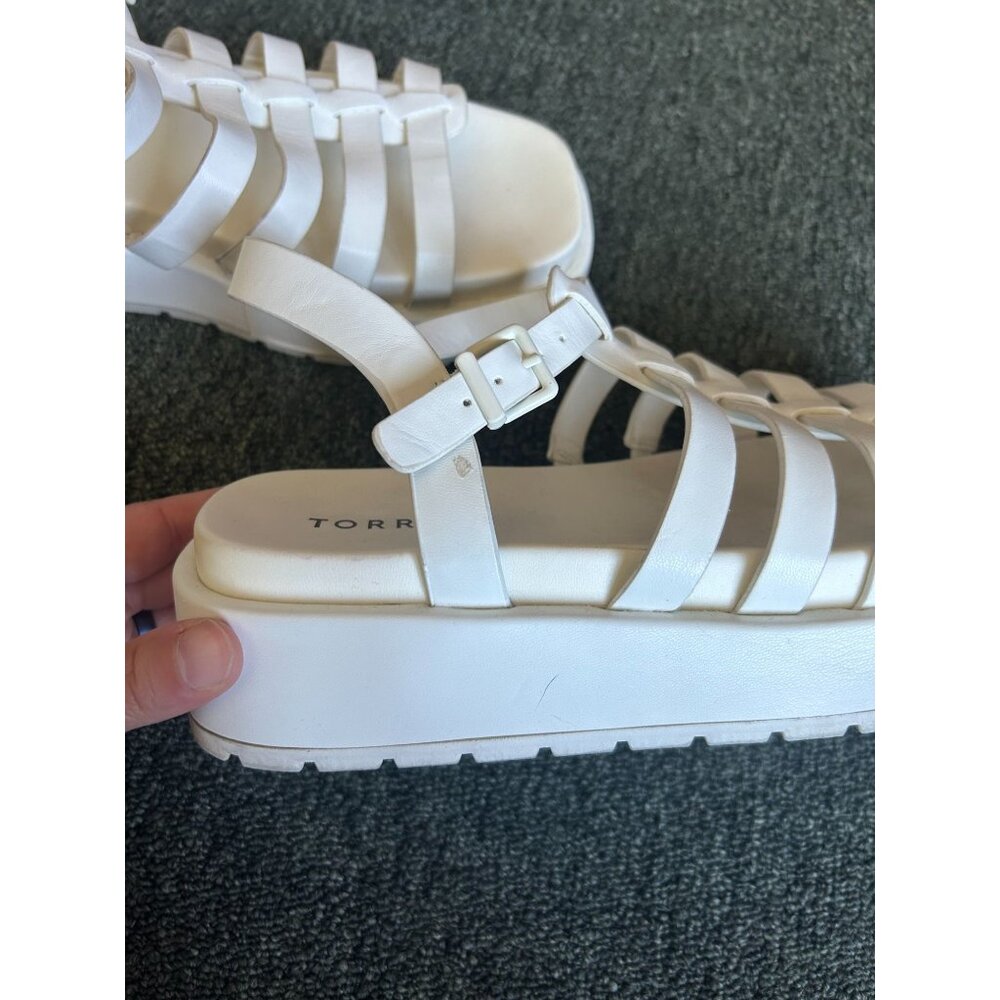 Torrid White Platform Sandals - image 7